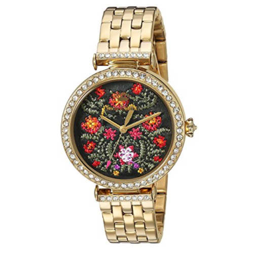 Women's 'j Couture' Quartz Stainless Steel Casual Watch - Gold