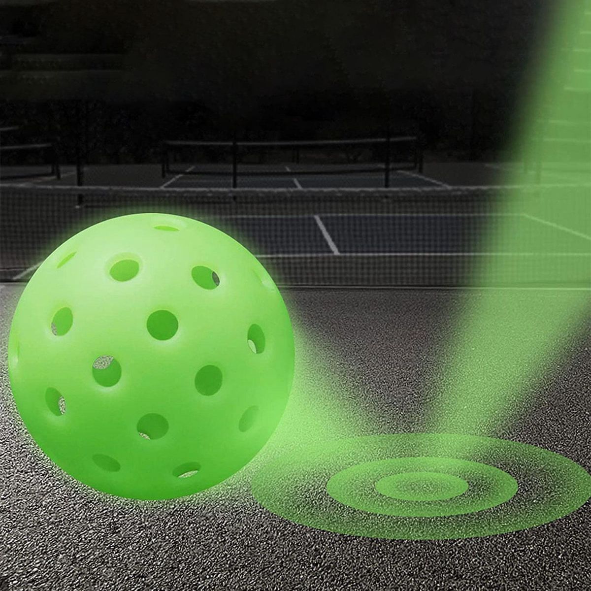 6Pcs Pickleball Balls Practice For Sanctioned Green