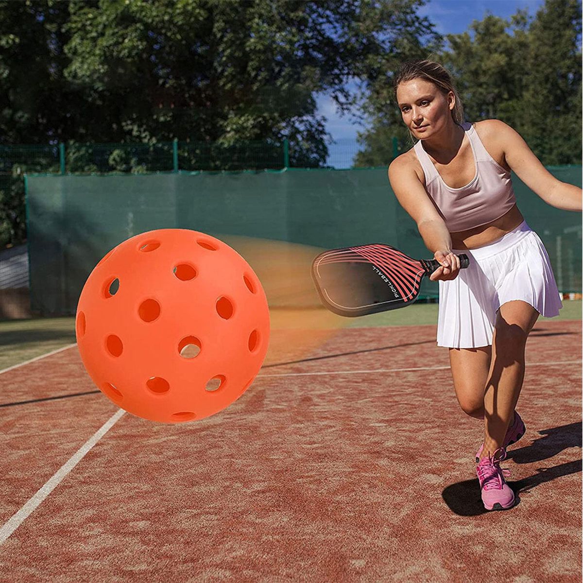 6Pcs Pickleball Balls Practice For Sanctioned Green
