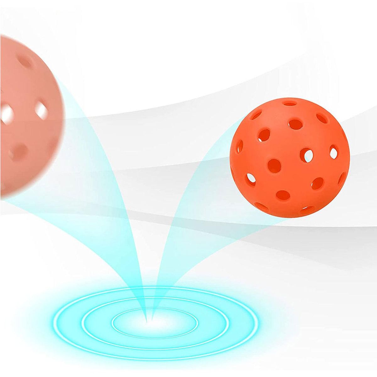 6Pcs Pickleball Balls Practice For Sanctioned Green