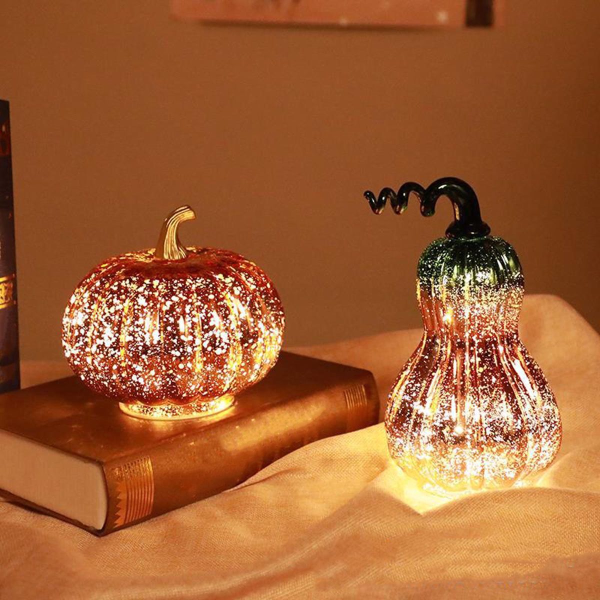 Pumpkin Glass Blown Ornaments Pumpkin Sculpture For Style