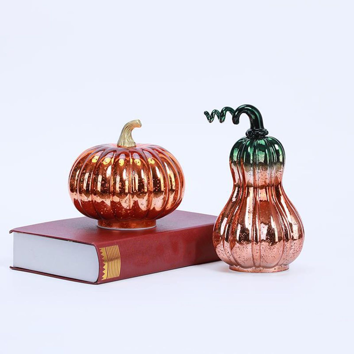 Pumpkin Glass Blown Ornaments Pumpkin Sculpture For Style