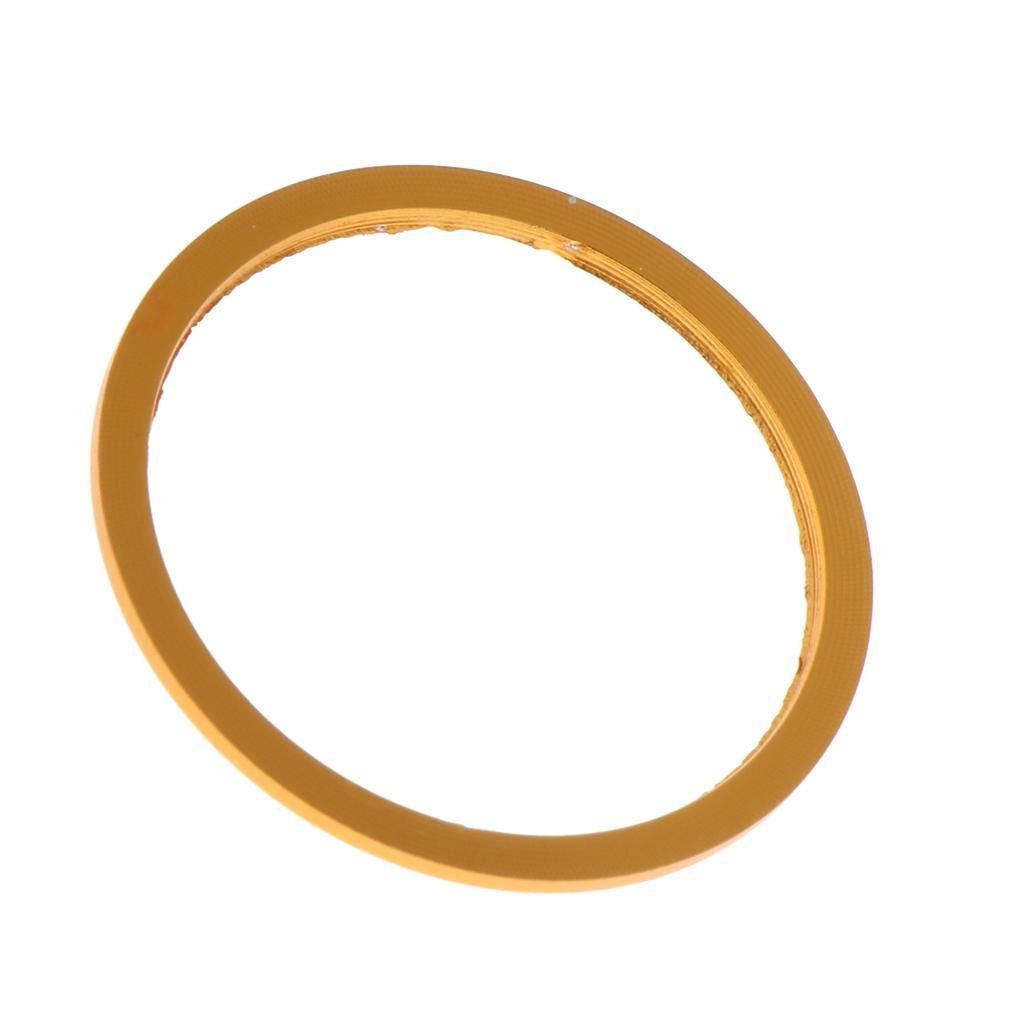Decoration Ring Loop Hoop Locking Nut  Reel Seat Rod Gold