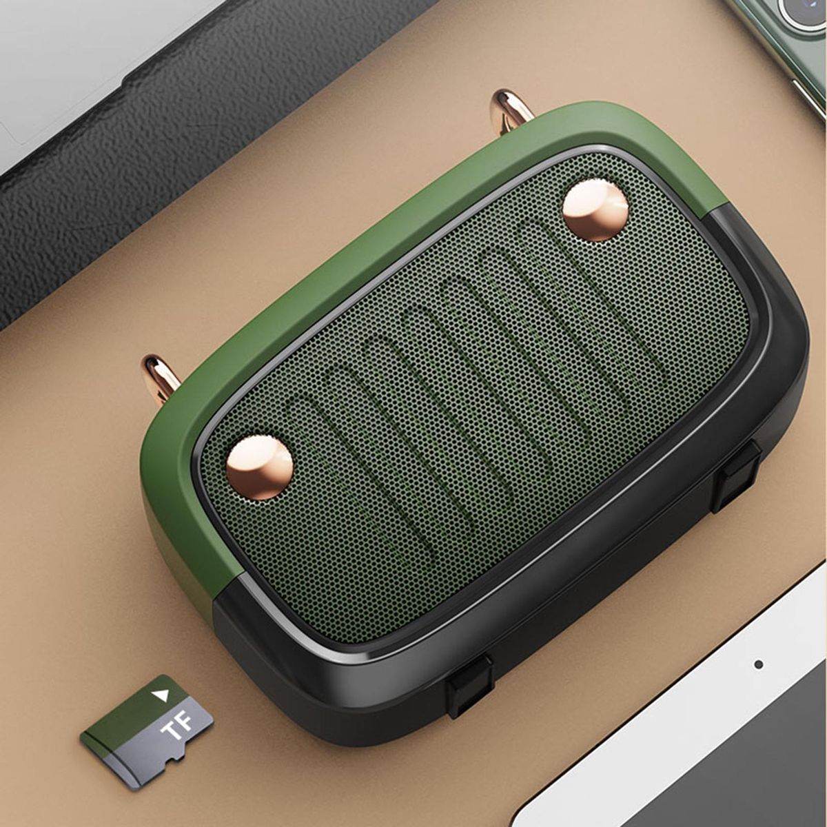 Creative Cartoon Mini Outdoor Wireless-Grey