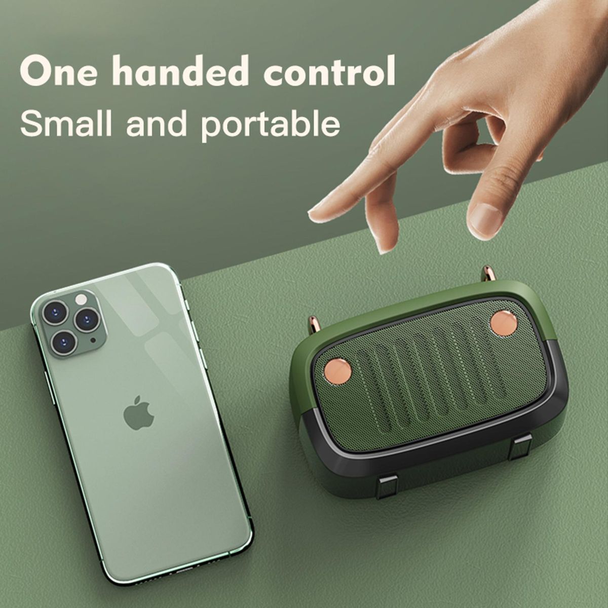 Creative Cartoon Mini Outdoor Wireless-Grey