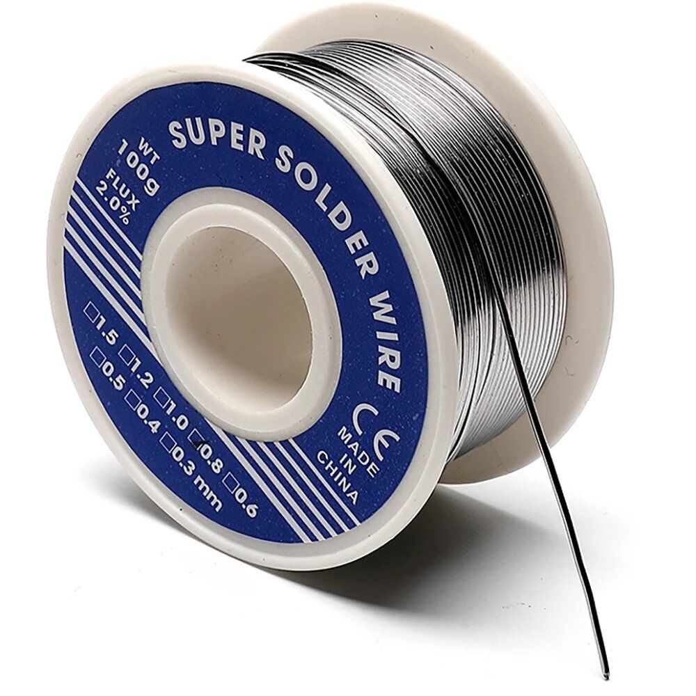 0.8mm 20g 50g 100g Super Soldering Tin Wire Tin Melt Rosin