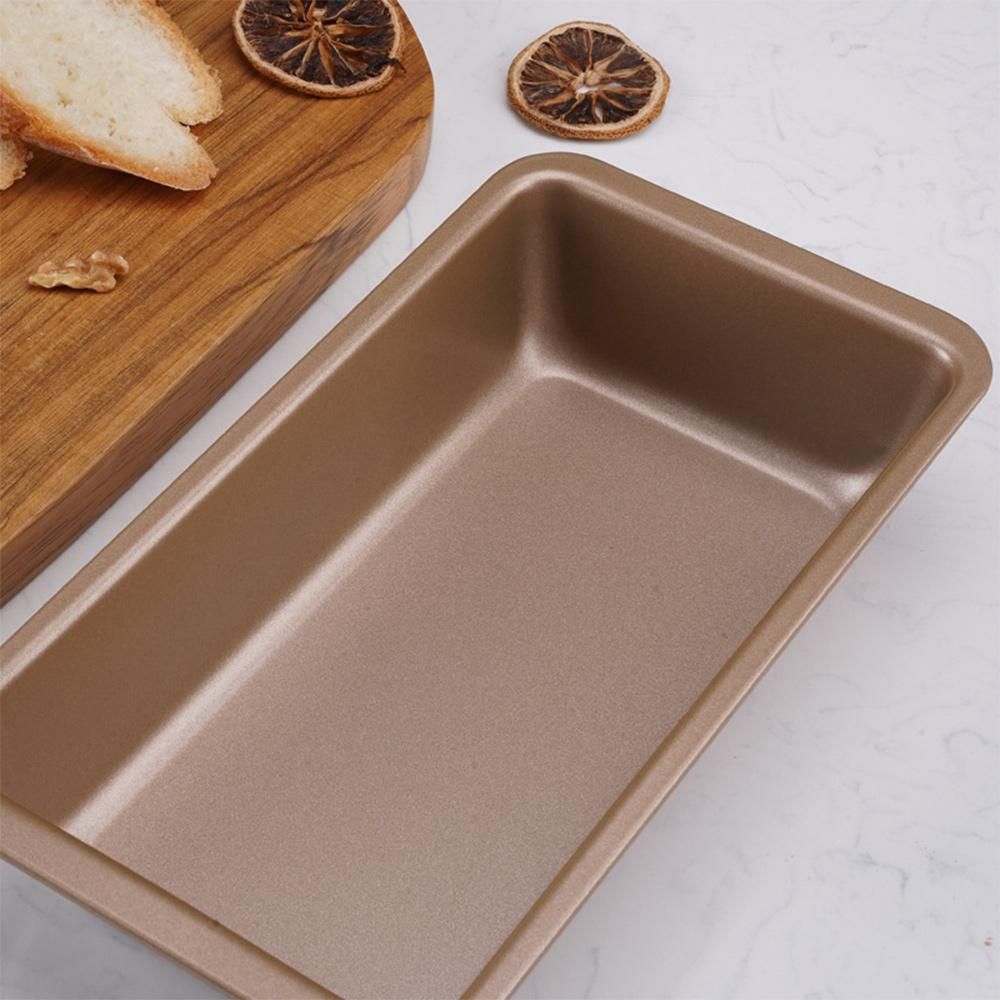 2Pcs 9 Inch Loaf Baking Pan Carbon Bakeware DIY Pan Oven