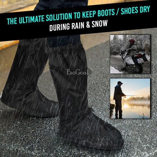 EsoGoal Long Anti-slip Waterproof Rain Boot ShoeS Cover