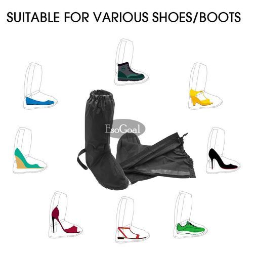 EsoGoal Long Anti-slip Waterproof Rain Boot ShoeS Cover