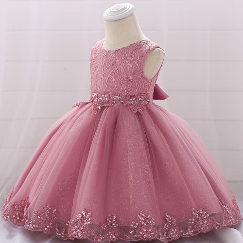 Baby Girl Gown - Pink