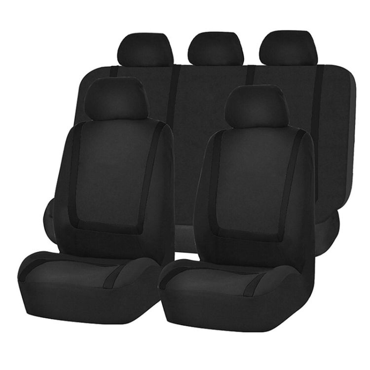 Universal Car Seat Cover Protector Interior Accessories 9pcs 9pcs Set Gray