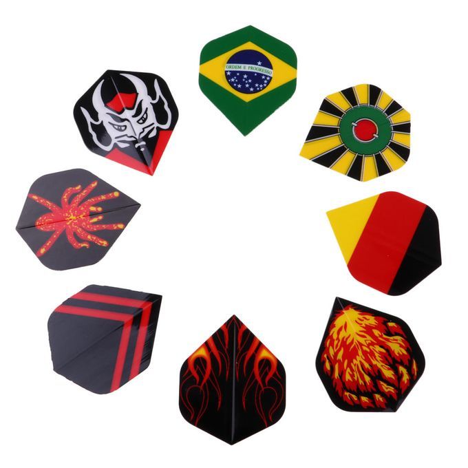 Standard Dart Flights Professional Durable Darts Tails 24 Assembly