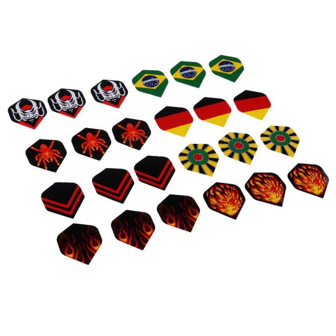 Standard Dart Flights Professional Durable Darts Tails 24 Assembly