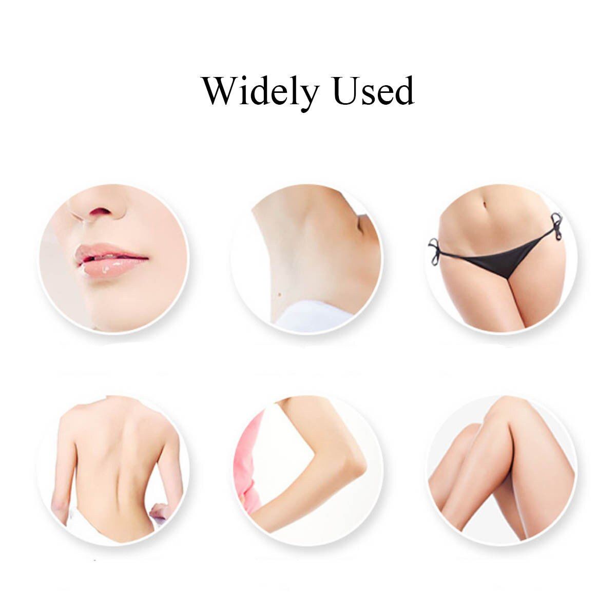 Device Permanent  Body Face Leg Painless Epilator