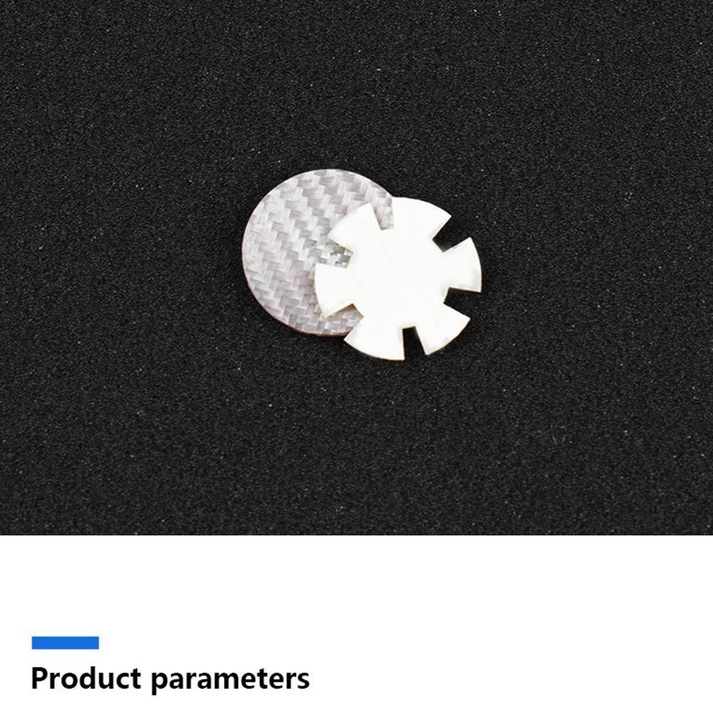Real Carbon Fiber Car Engine Start Stop Button Cover Sticker Trim for Toyota 86 Corolla Avalon Rav4 Camry Accessories