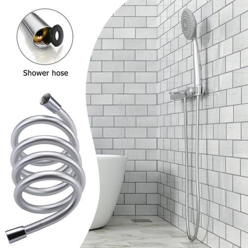 High Pressure PVC Smooth Flexible Shower Head Hose Bathroom Plumbing Hoses