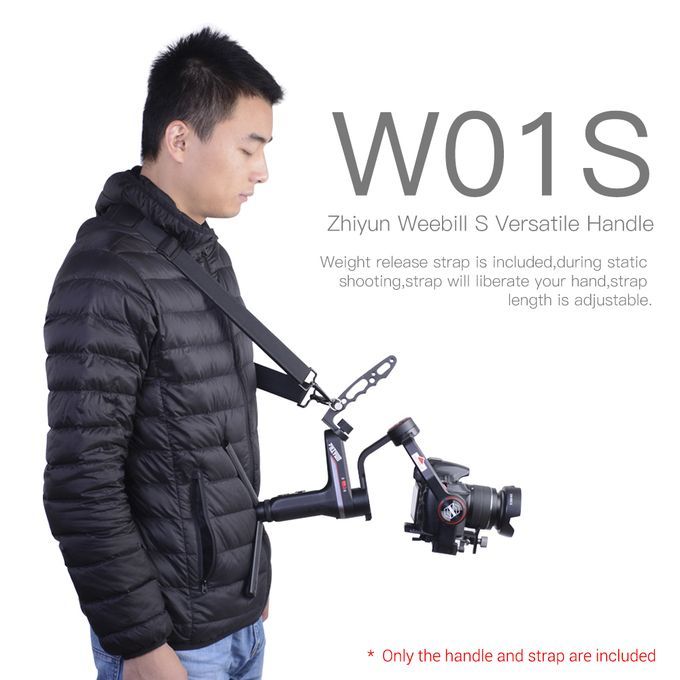 Gimbal Stabilizer Versatile Handle Hand Grip Extension Rod