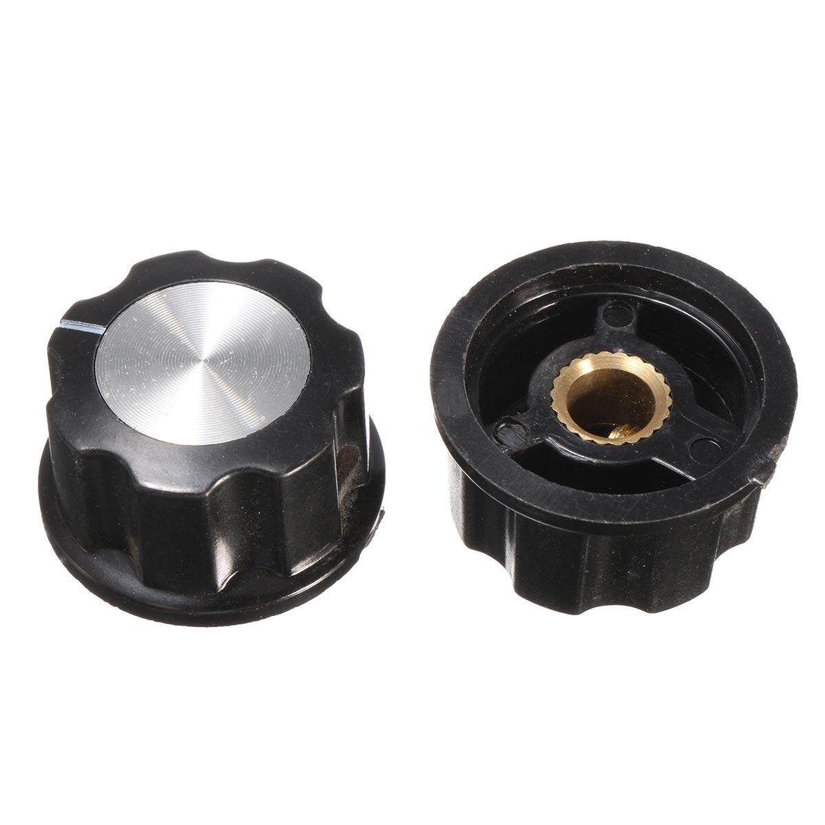 10PCS Rotary Caps Potentiometer Knobs With 10PCS Counting Dial 0 - 100 Scale New