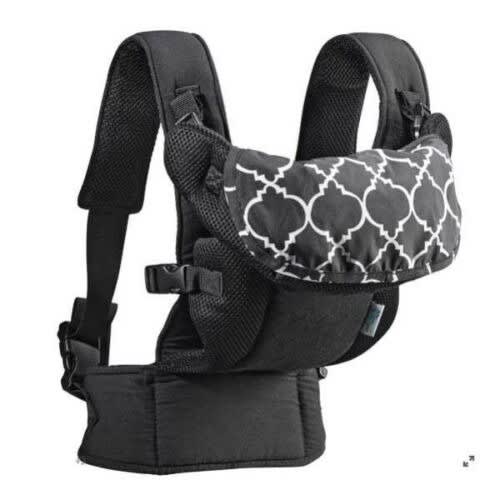 Baby Soft Carrier For 6 To 36 Months - Black