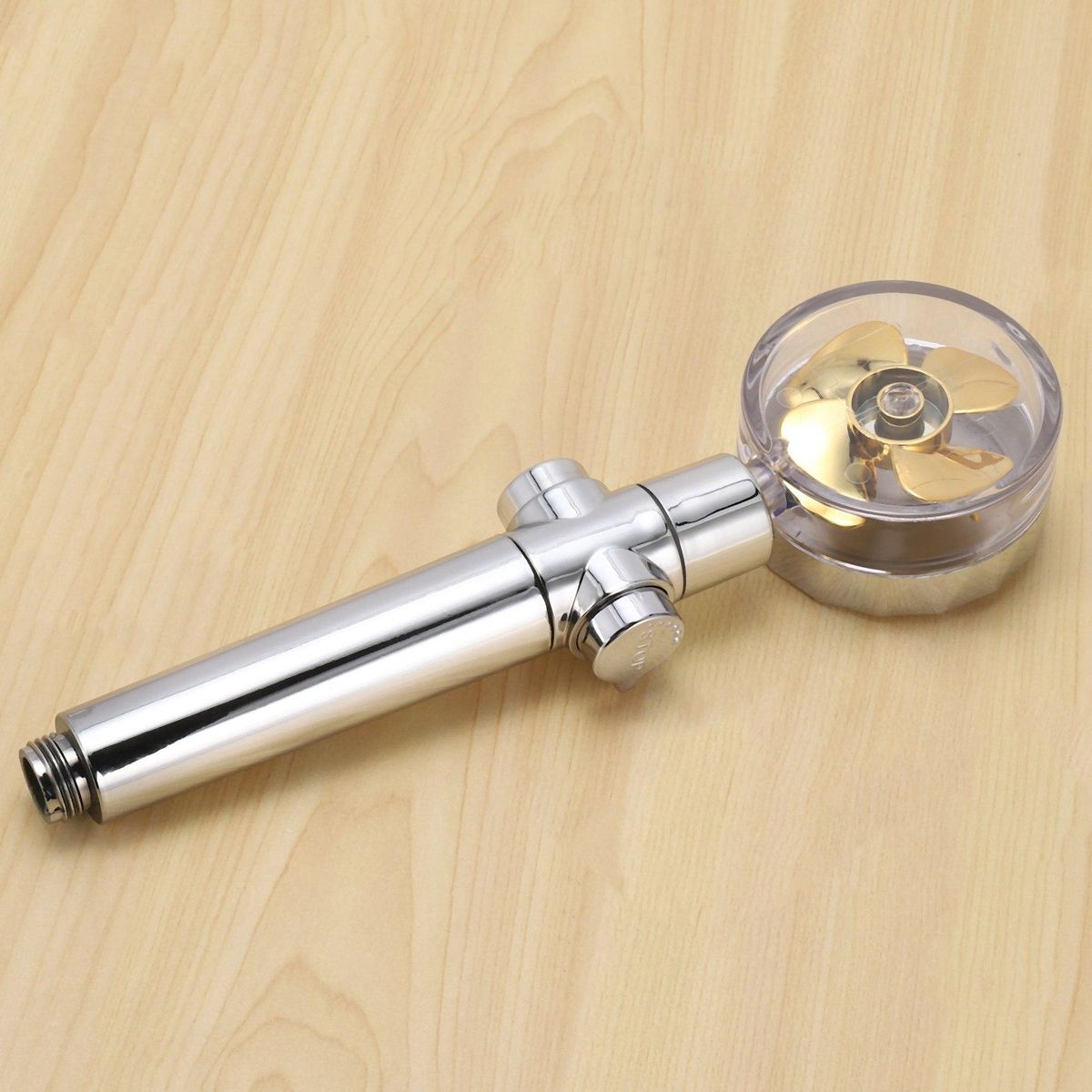 Detachable Handheld Shower Head Water Saving Flow Rotating