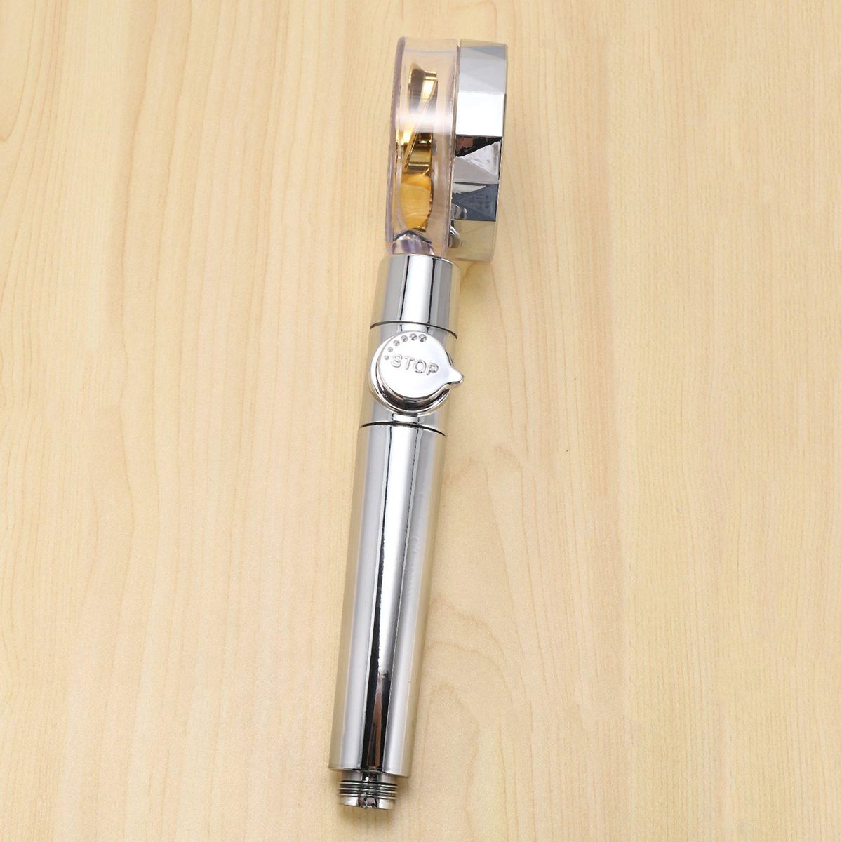 Detachable Handheld Shower Head Water Saving Flow Rotating