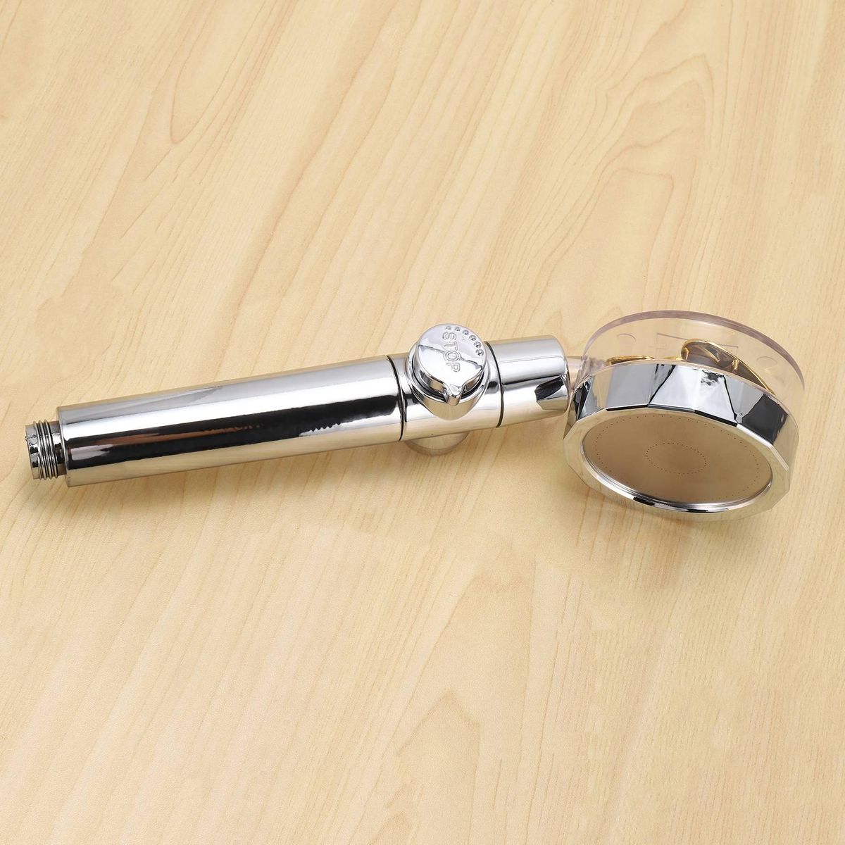 Detachable Handheld Shower Head Water Saving Flow Rotating