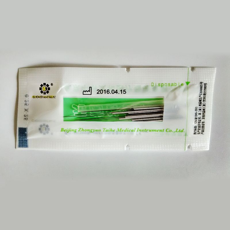 Tool Flat Boxes/lot Metal Health Acupuncture Needles Handle Needle Care 2 Relaxation Sterile 500Pcs/box Disposable Body