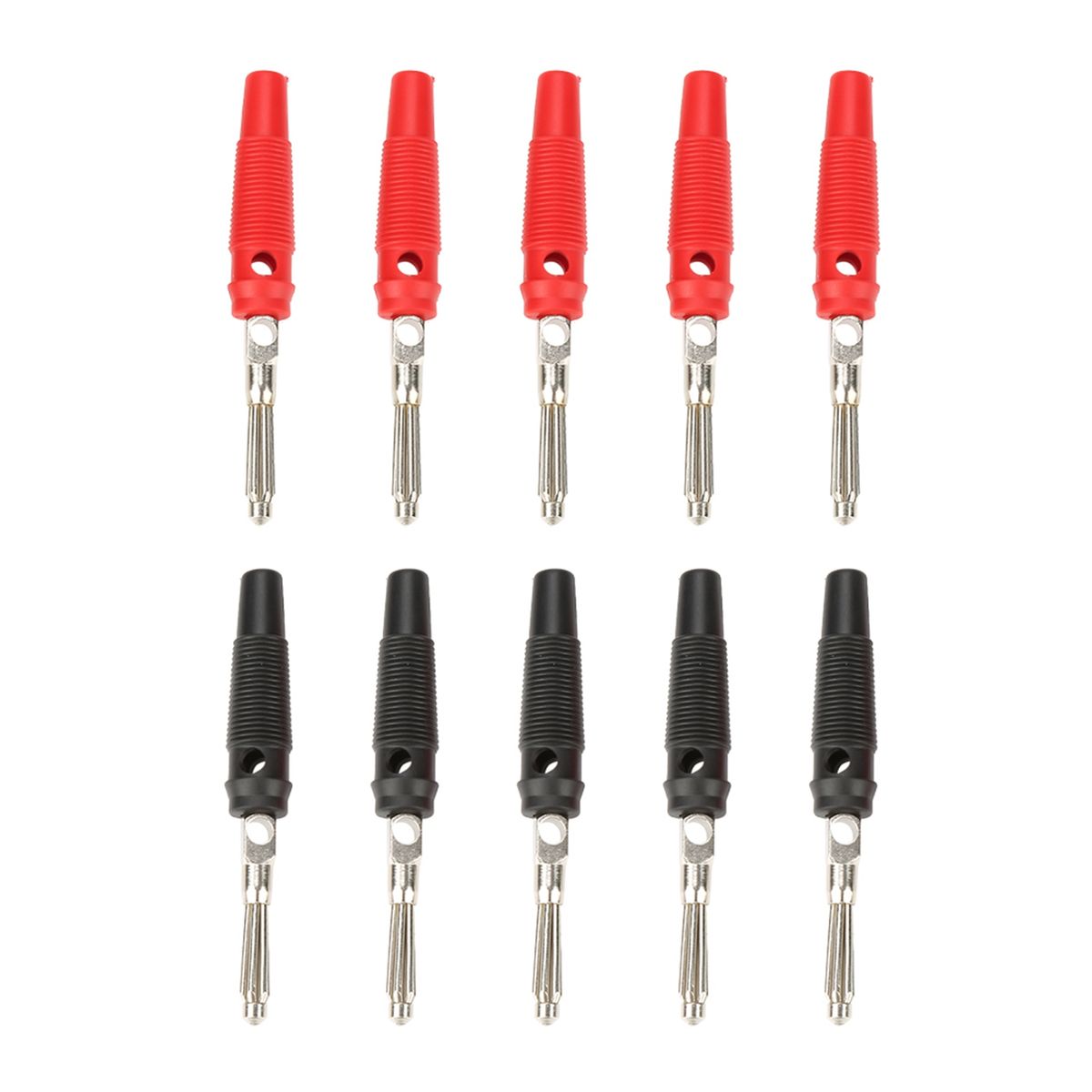 P3008 10PCS 4mm Banana Plug Jack For Speaker Amplifier Test