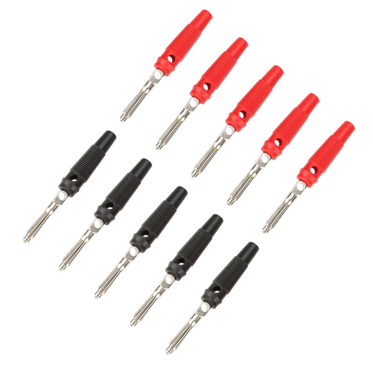 P3008 10PCS 4mm Banana Plug Jack For Speaker Amplifier Test