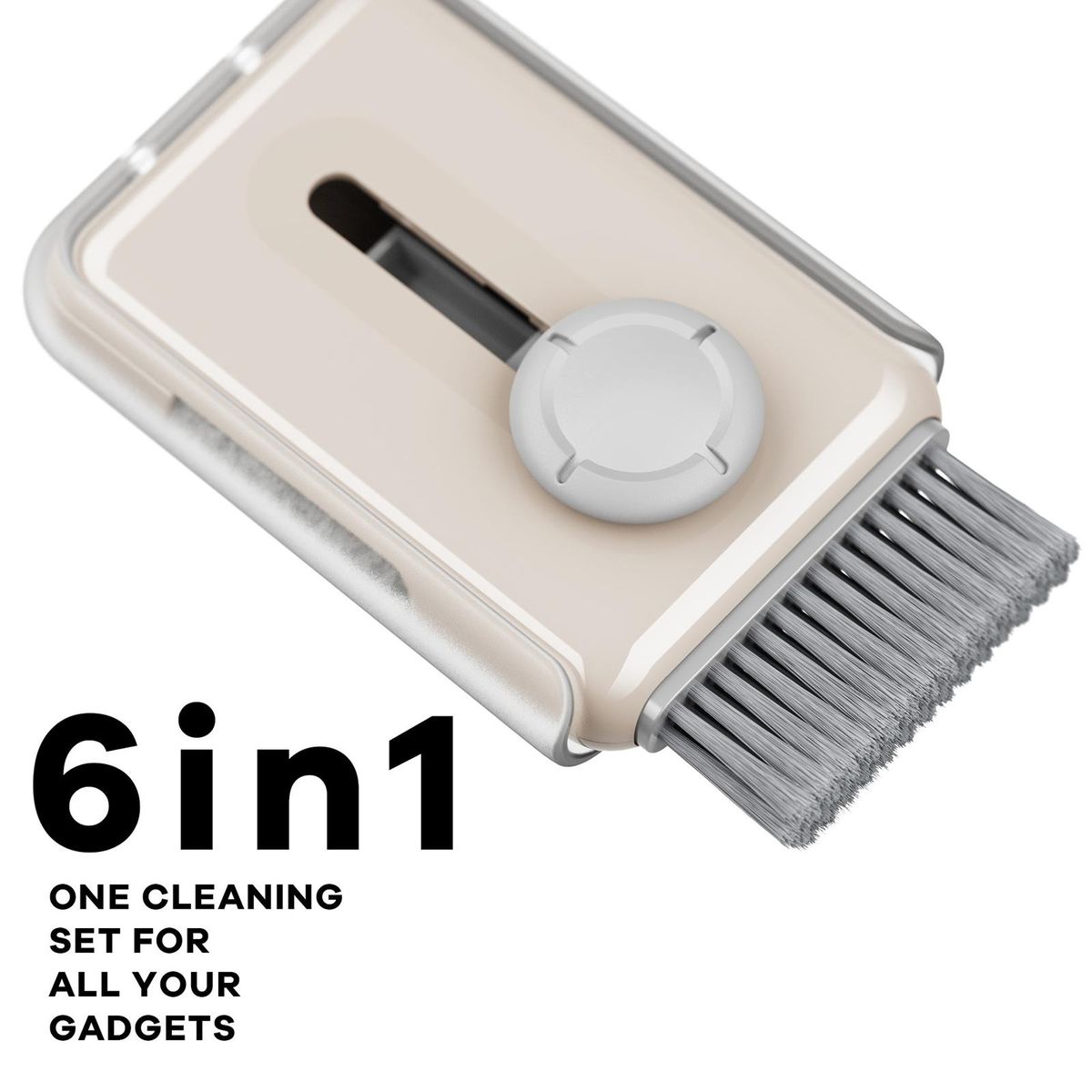 Laptop Screen Cleaner Keyboard Cleaning Brush Tool For Camera Apricot