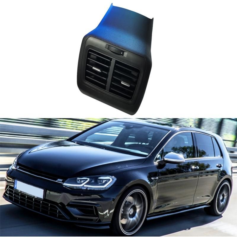 Black Rear Air Conditioning Outlet Center Armrest Air Vent Assembly for Golf 7 MK7 2013-2017 5GG819203
