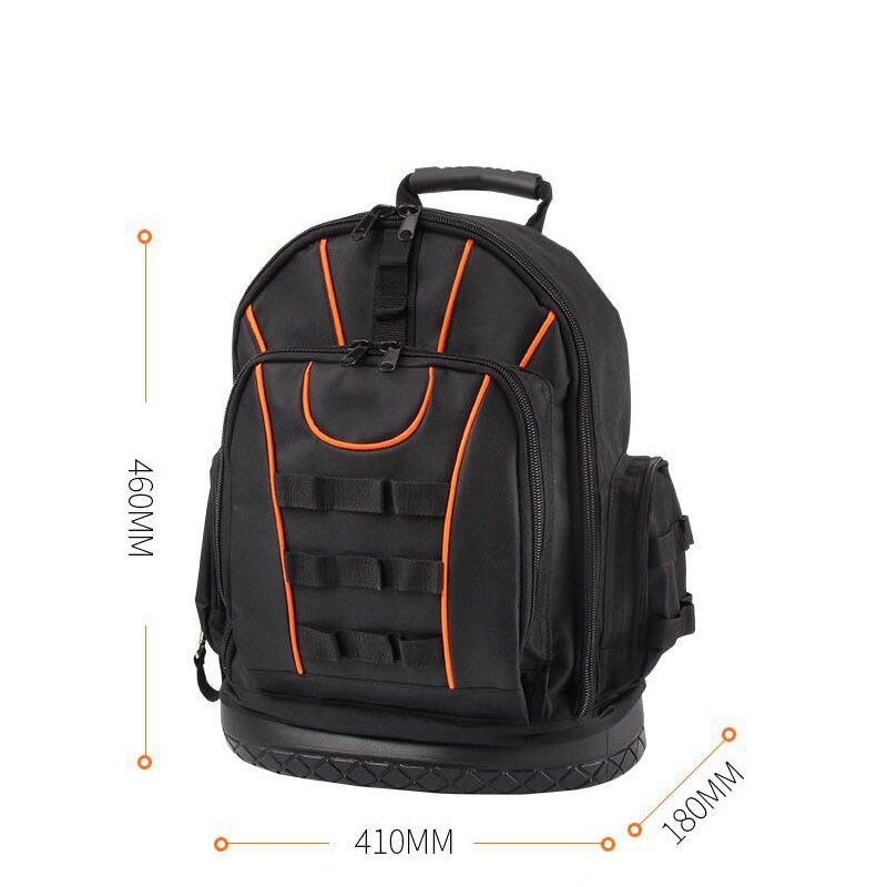 Oxford Rucksack Tool Backpack Multifunctional Tool Bag Storage Bag Electrician Repair Backpack Hardware Tool Bag Belt Box