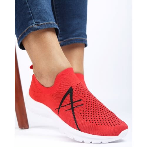 Breeze Unisex Casual Slip-on - Red