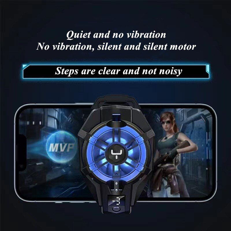 X29 Portable Semiconductor ABS + Alloy Mobile Phone Radiator With 2100mAh Battery For IOS Android Gaming Accessories Cooling Fan
