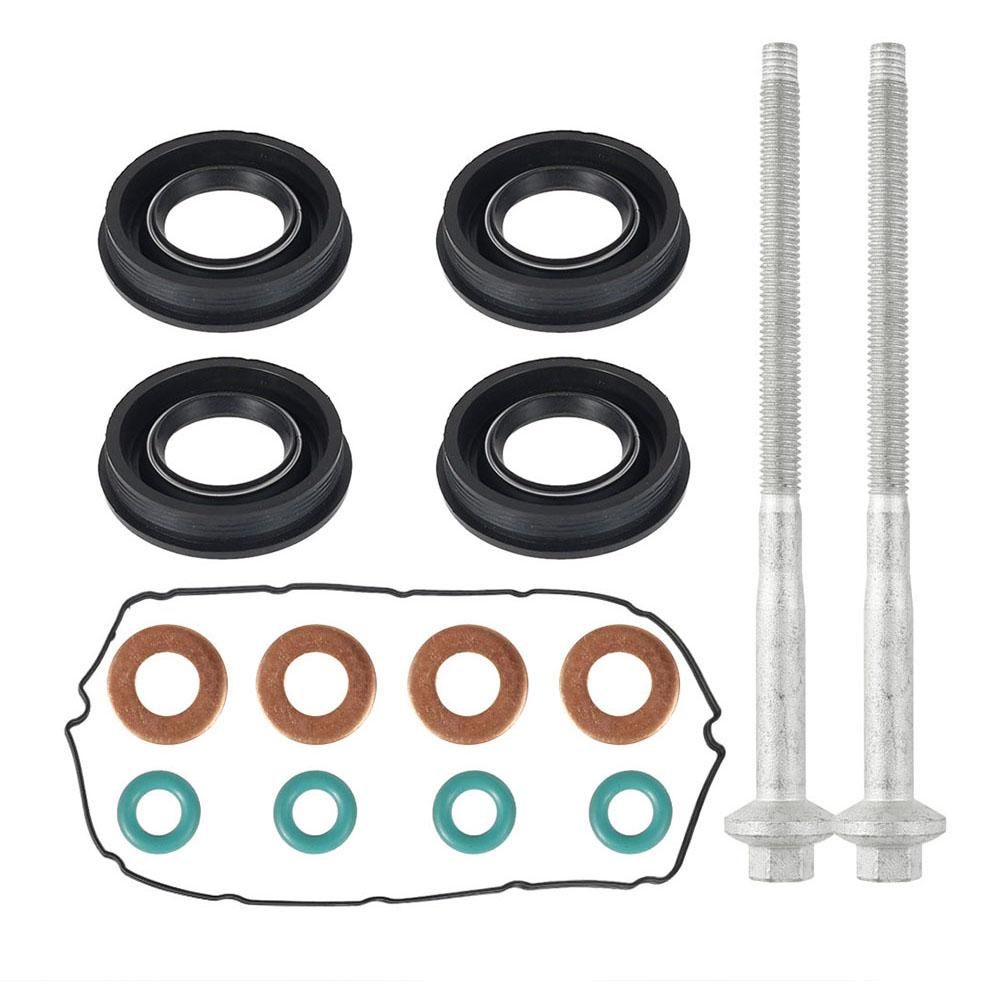 1Set FOR FORD TRANSIT MK7 2.2 TDCi INJECTOR SEALS BOLTS   ROCKER COVER GASKET 1372490