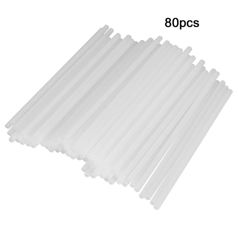 80pcs Pack Lollipop Stick Food-Grade Plastic Pop Sucker