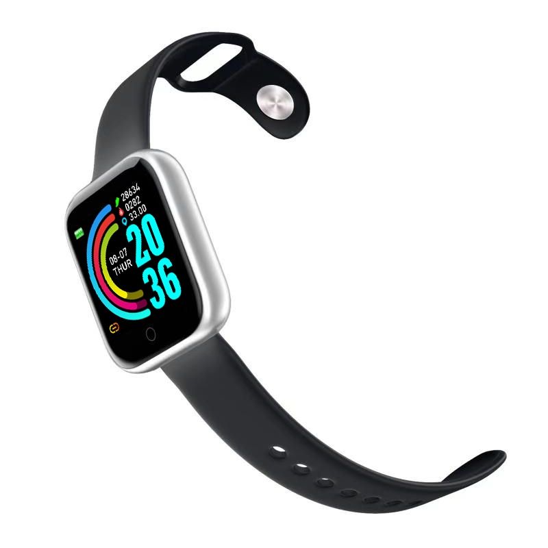 B57S 1.3inch IPS Color Screen Smart Watch IP67 Waterproof,Support Call Reminder /Heart Rate Monitoring/Blood Pressure Monitoring/Sleep Monitoring(Silver)