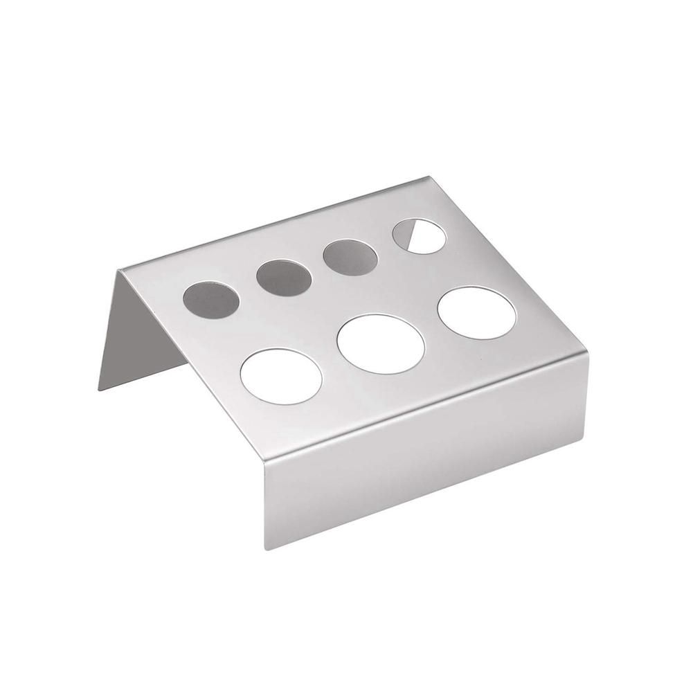 Tattoo Ink Cup Holder,10Pcs 7 Holes Stainless Steel Tattoo