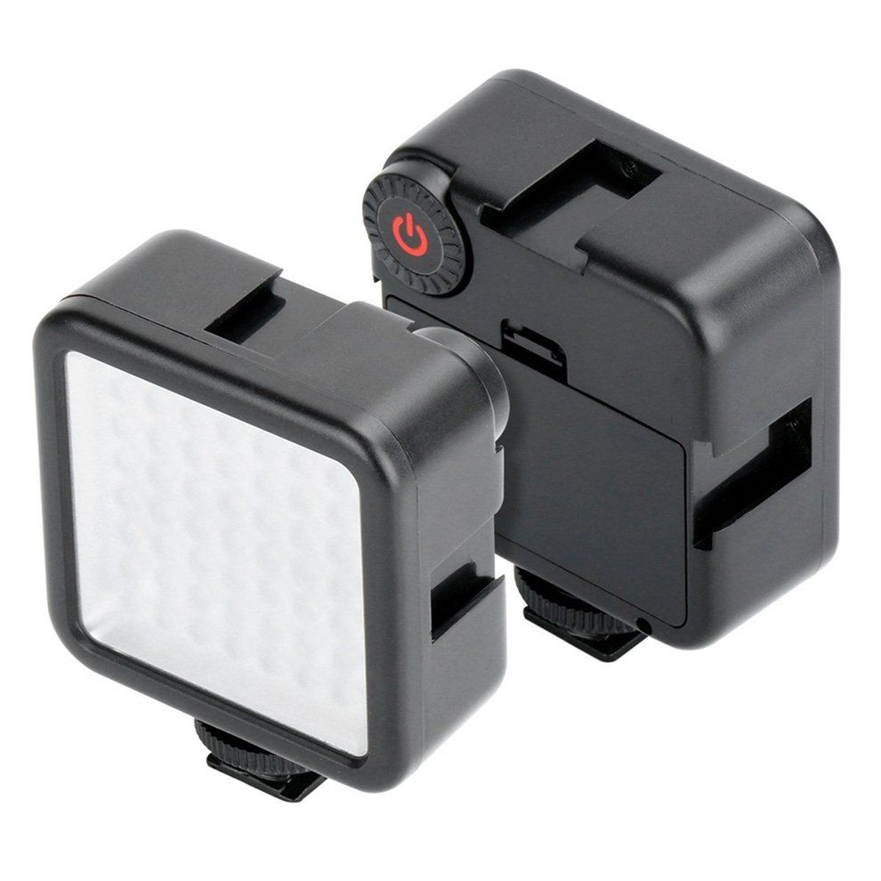 TB Flash Mini Pro Led-49 Video Light 49 Led Flash Light For Dslr Camera Camcorder Black