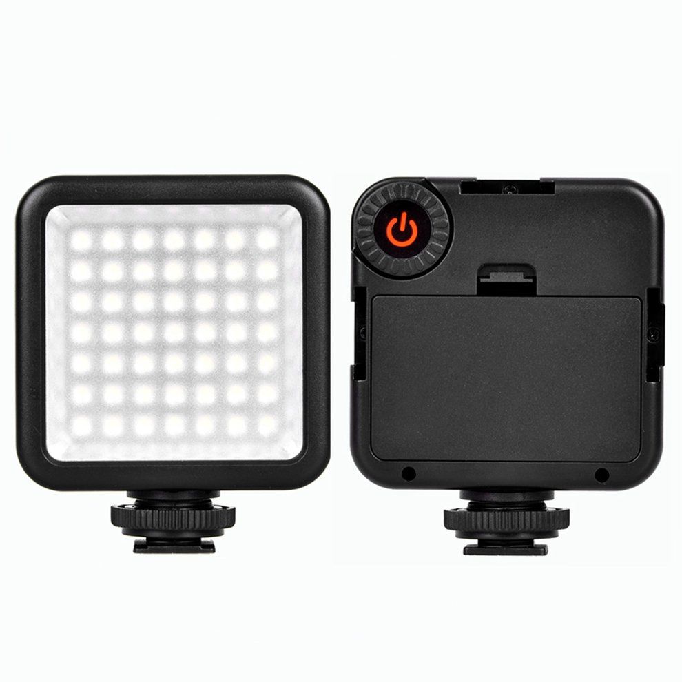TB Flash Mini Pro Led-49 Video Light 49 Led Flash Light For Dslr Camera Camcorder Black