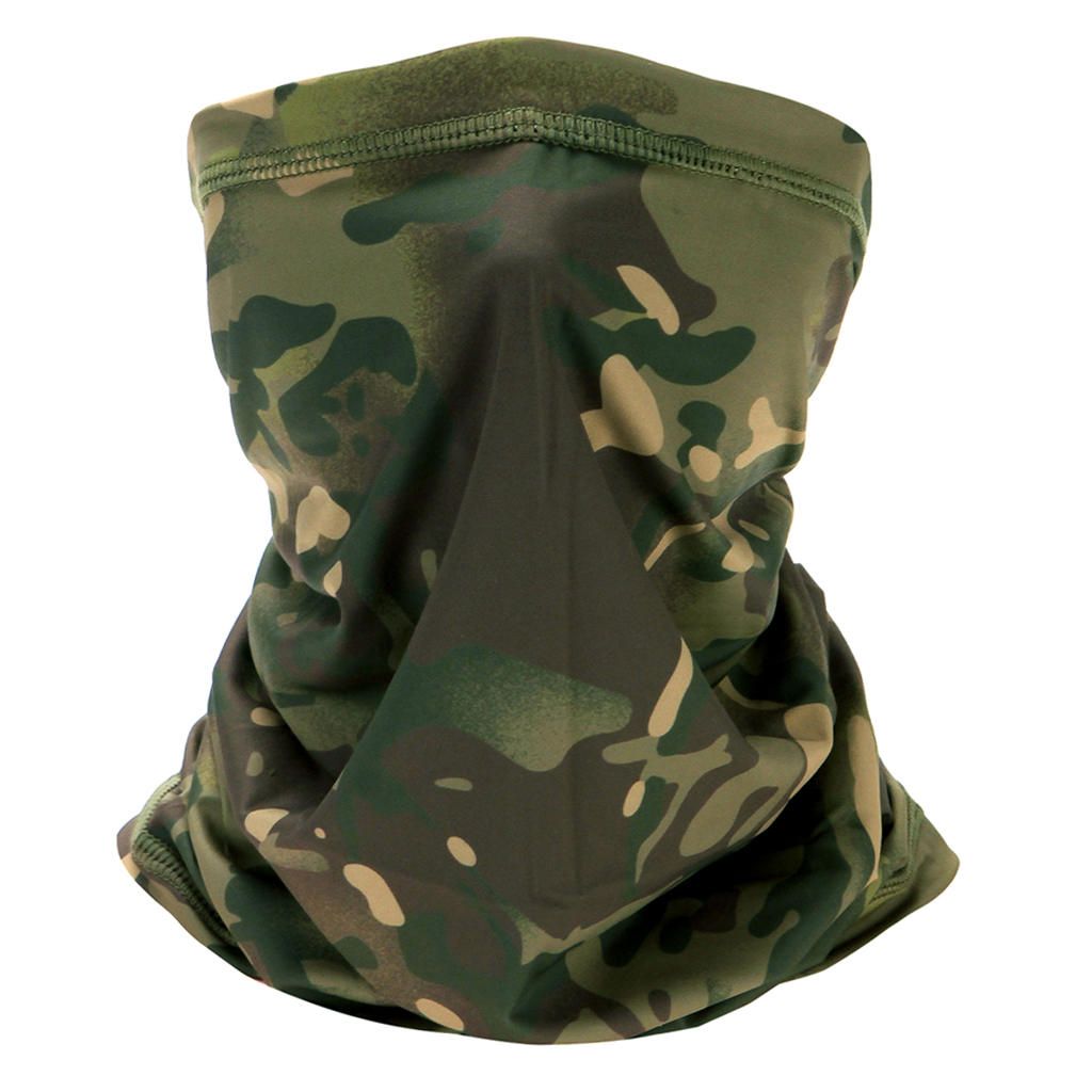 4Pcs Cycling Face Cover Guard Silk Like Balaclava Headscarf Neck