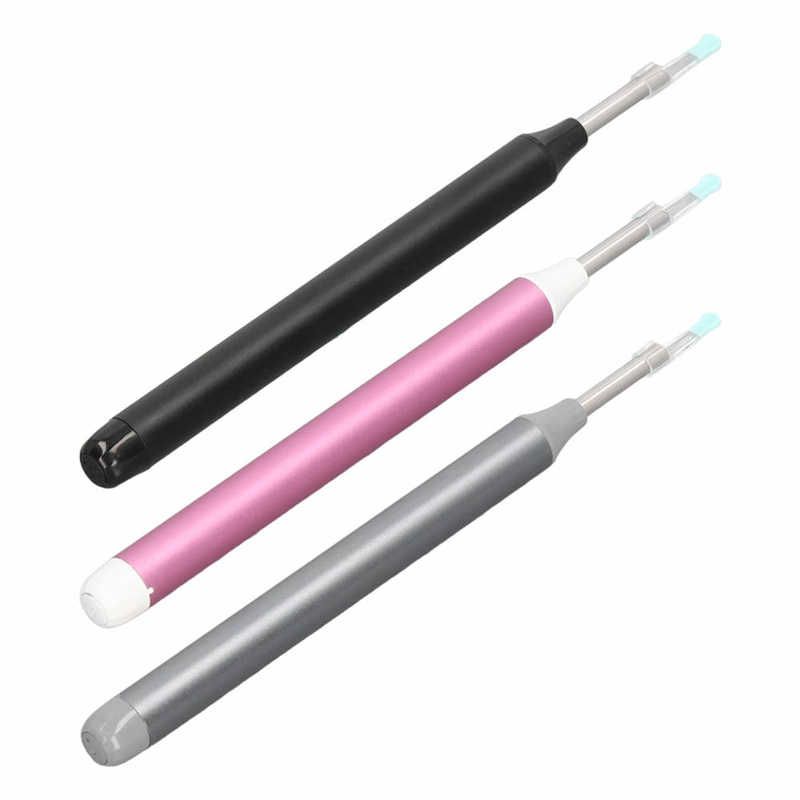 Ear Wax Removal Tool Camera Cleaner Earwax Remover Kit Wireless Visible Otoscope For Smartphone Endoscope Camera-pink