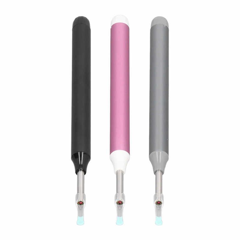 Ear Wax Removal Tool Camera Cleaner Earwax Remover Kit Wireless Visible Otoscope For Smartphone Endoscope Camera-pink