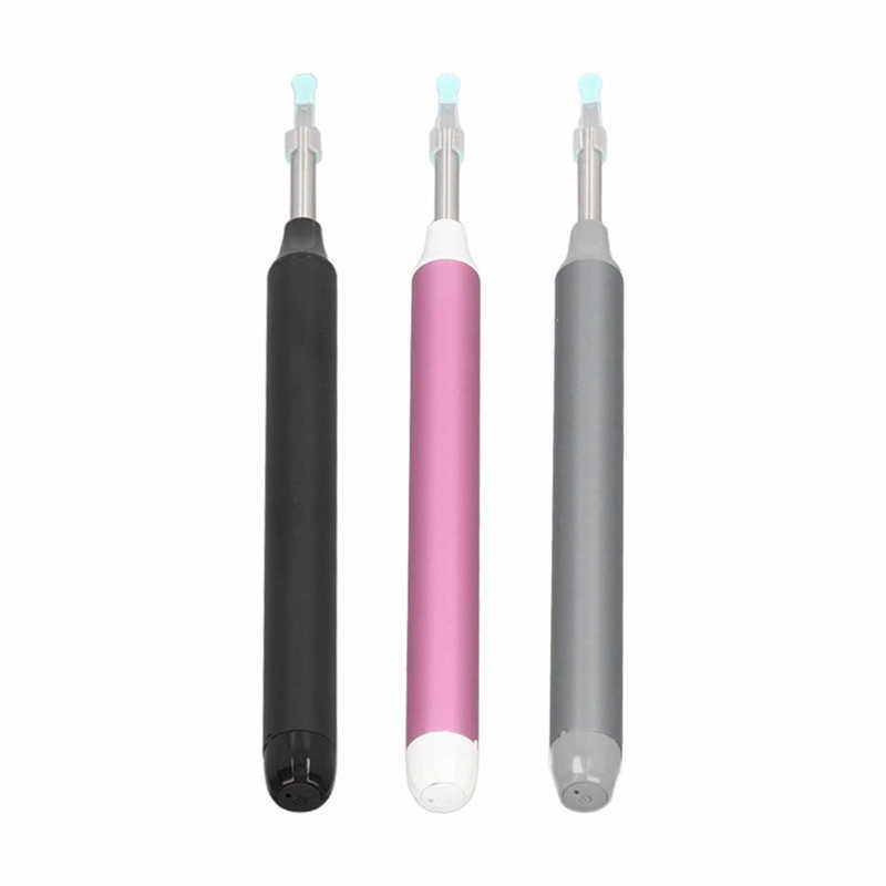 Ear Wax Removal Tool Camera Cleaner Earwax Remover Kit Wireless Visible Otoscope For Smartphone Endoscope Camera-pink