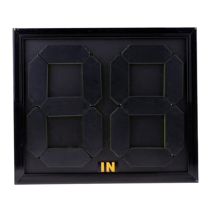 Football Substitution Card Double Side Display 4-digits Fluorescent
