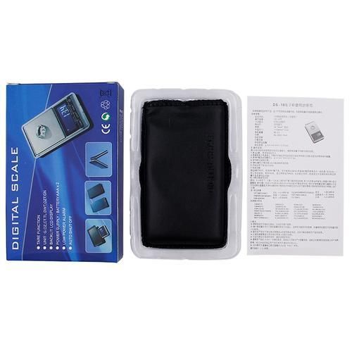 500g 0.01g Pocket Digital Scales Jewelry Digital Display Weight Diamond Balance Scales LCD Display Digital Scale