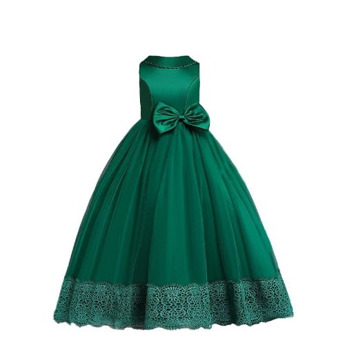 Girls Outing Dress - Green