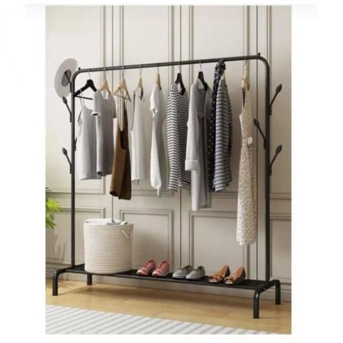Single Pole Cloth Rack/ Hanger And Storage.