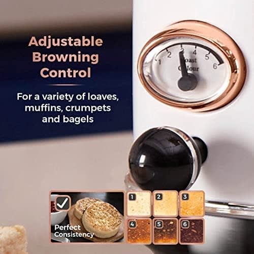 Bottega 2 Slice Toaster With Removable Crumb Tray - 810W