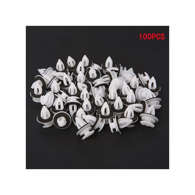 100PCS Car Buckle Plus Sound Insulation Cotton Fixed Door Buckle Interior Panel Decoration Clip
